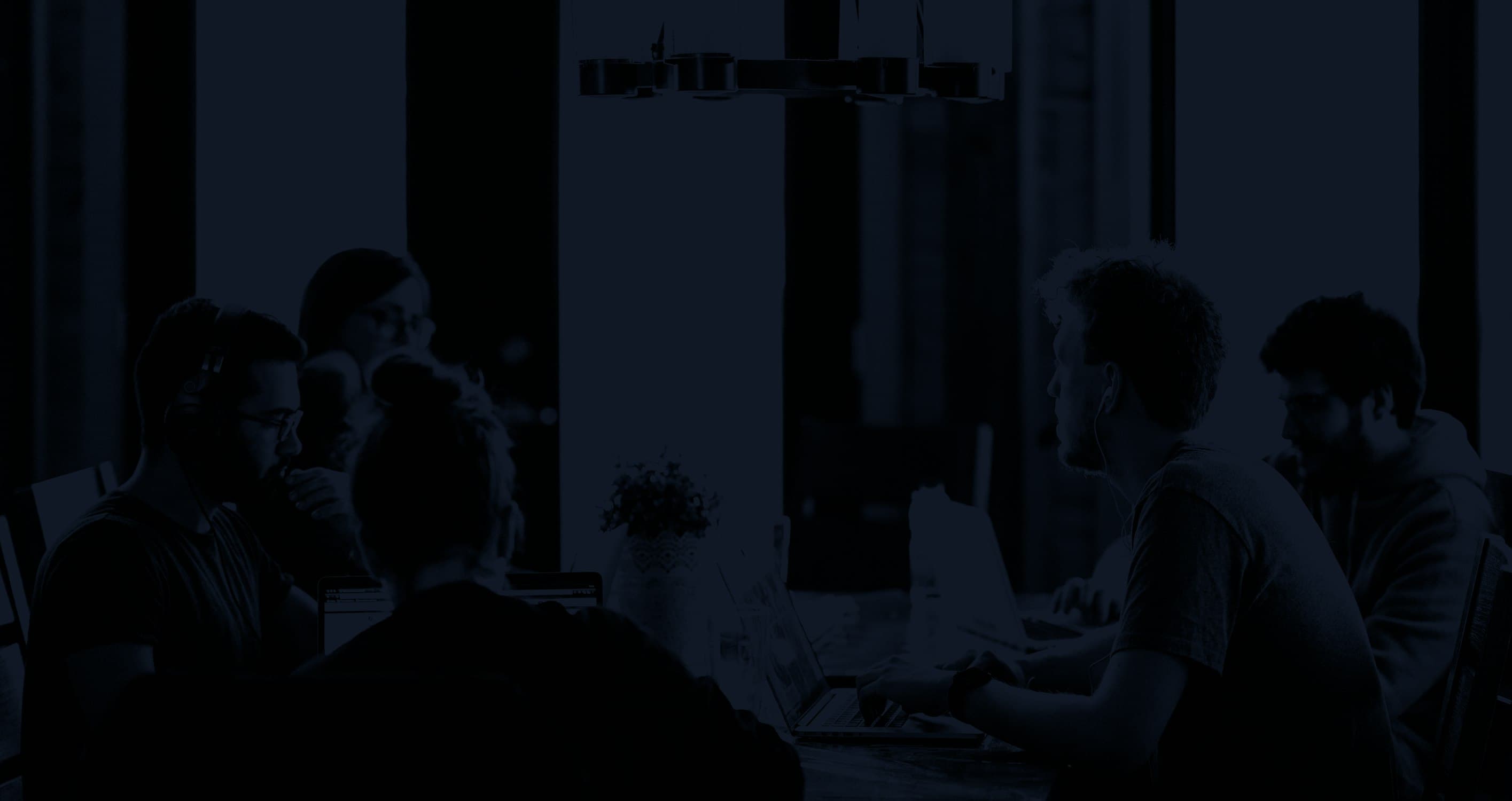 How It Works page background (dark mode)